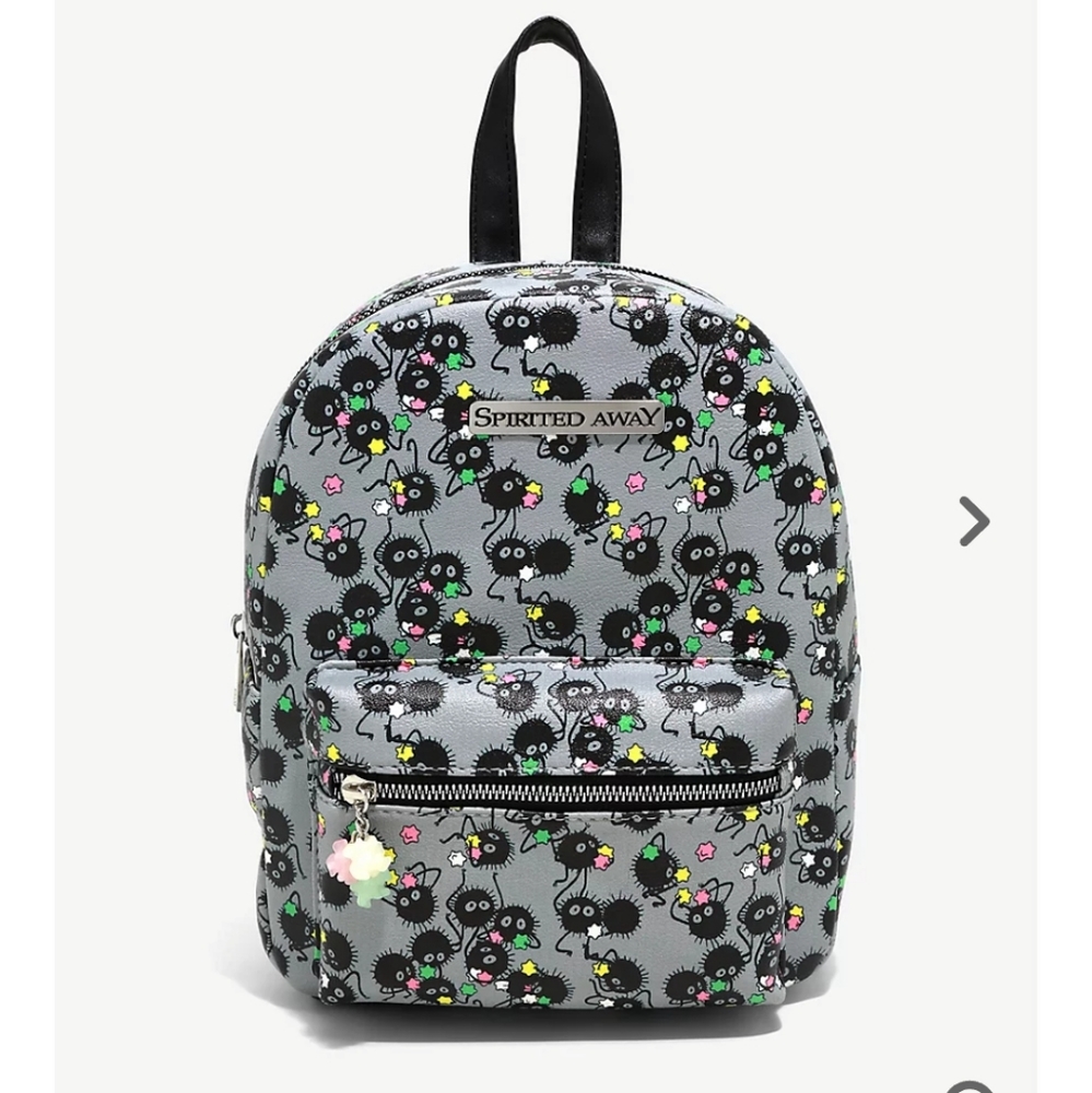 Studio Ghibli Spirited Away Soot Sprite Mini Backpack Purse